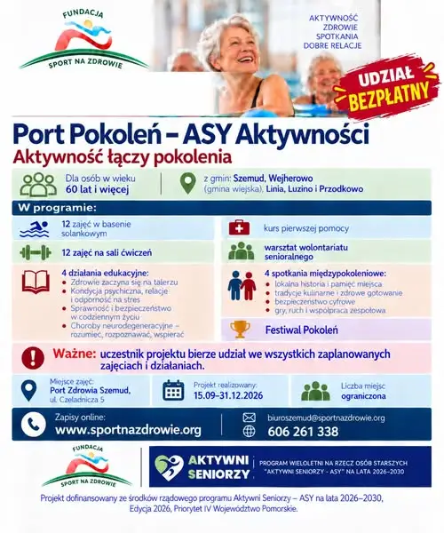 Port Pokoleń – ASY Aktywności: brakuje chętnych z czterech gmin