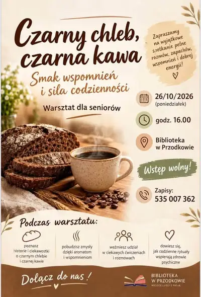 Przodkowo: warsztaty dla seniorów i rodziców w bibliotece
