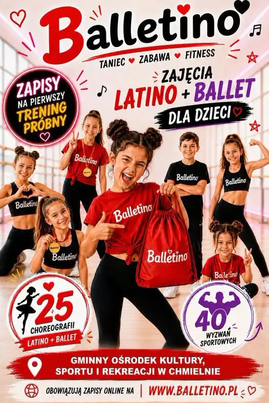 Zajęcia Balletino w Chmielnie przełożone – nowy termin 27 października
