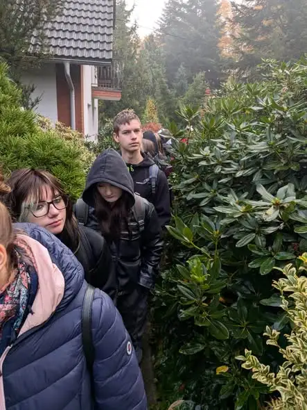 Przyszli architekci krajobrazu z wizytą w Ogrodzie Botanicznym w Gołubiu