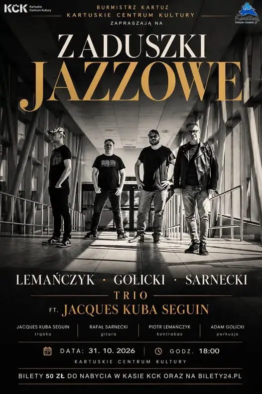Zaduszki Jazzowe 2026 w Kartuzach – wieczór pełen improwizacji
