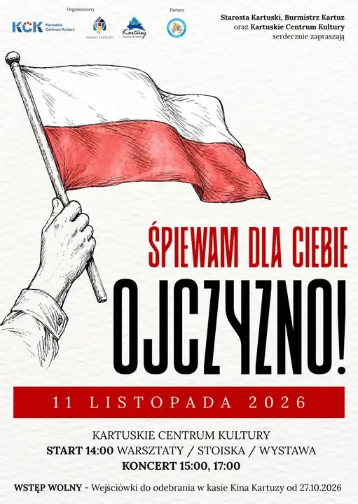 Kartuzy: Święto Niepodległości z mieszkańcami na scenie KCK
