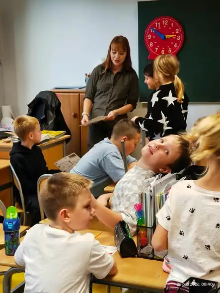 Uczniowie klas I-III poznali tajemnice jesiennego lasu
