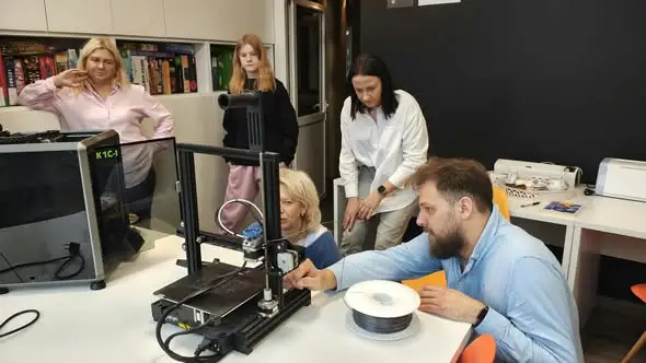 Gminny zespół szkolił się z druku 3D, lasera i plotera tnącego