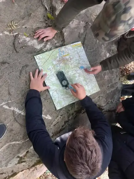 Młodzieżowa Drużyna Pożarnicza z Chmielna na rajdzie survivalowym