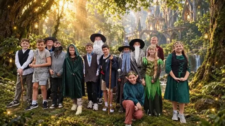 Klasa 6b ze Szkoły Podstawowej w Sierakowicach przeniosła się do świata Tolkiena