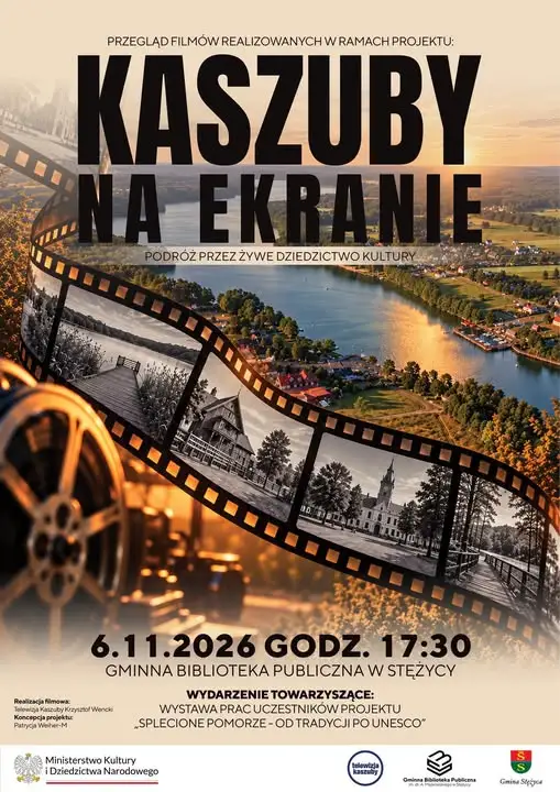 Kaszuby na ekranie – wieczór filmowy w Stężycy już 6 listopada
